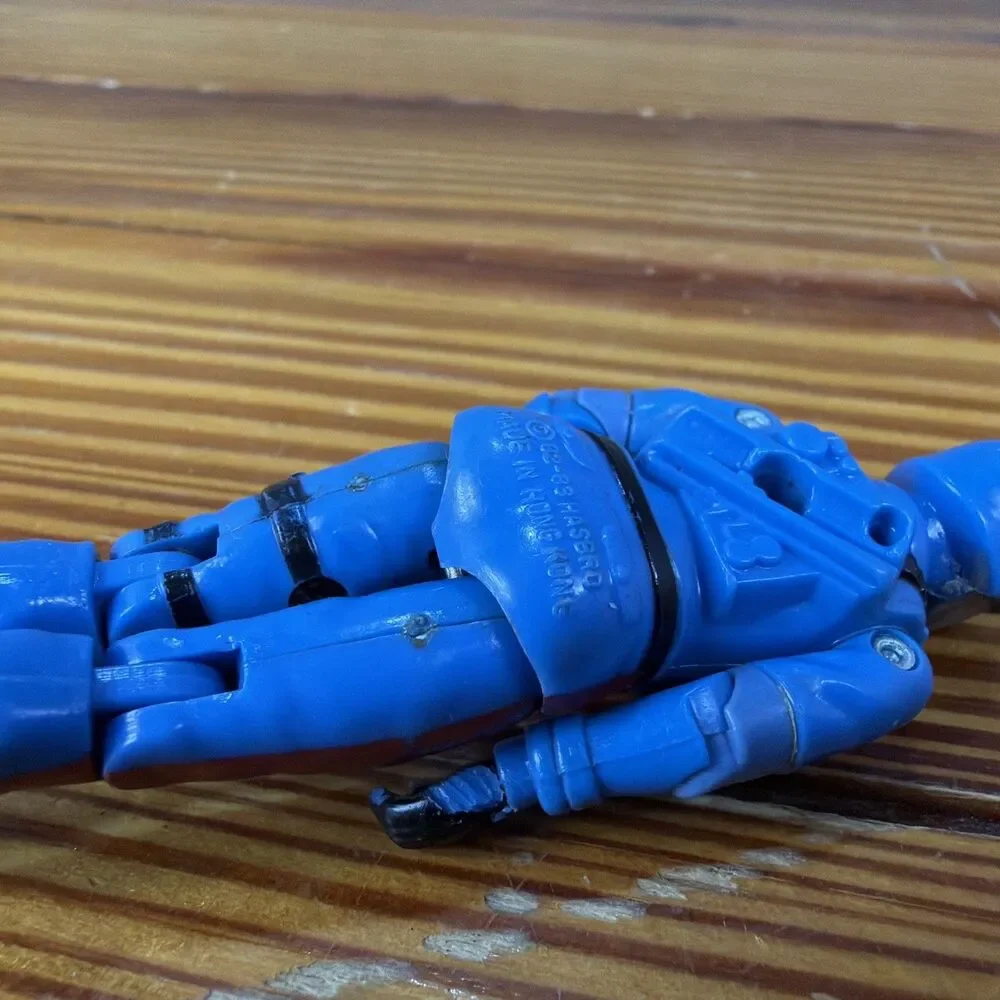 Vintage GI JOE 1982 - 83 COBRA COMMANDER ~ TIGHT SWIVEL JOINTS Broken Crotch